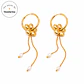 Aros Elegantes Acero 316L PVD Oro 18K 117P - Miniatura 1