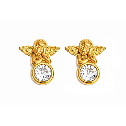 Aros Minimalistas Acero 316L PVD Oro 18K 121P