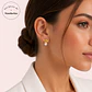 Aros Minimalistas Acero 316L PVD Oro 18K 121P - Miniatura 3