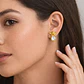 Aros Minimalistas Acero 316L PVD Oro 18K 121P - Miniatura 4