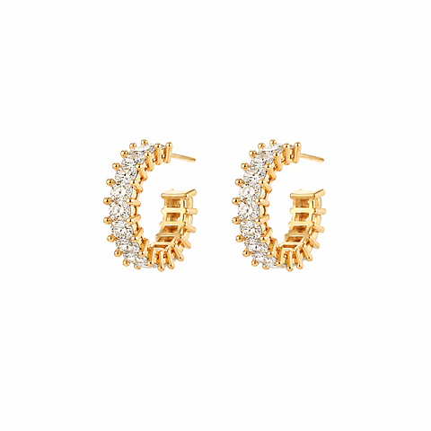 Aros Huggie Eternity Zirconia 