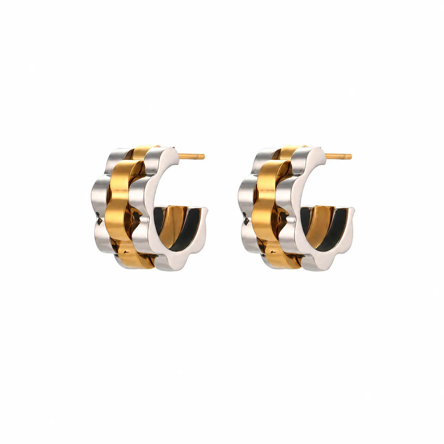 Aros Flor Bicolor 2