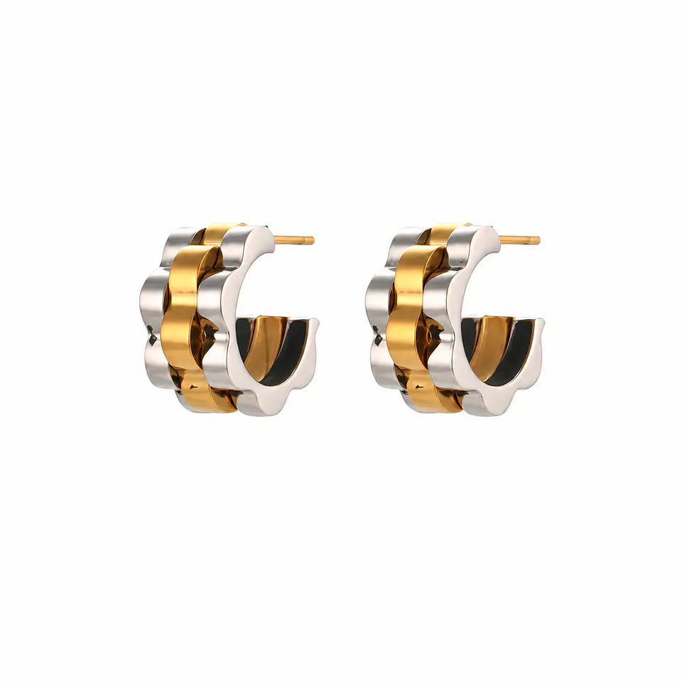 Aros Flor Bicolor 2