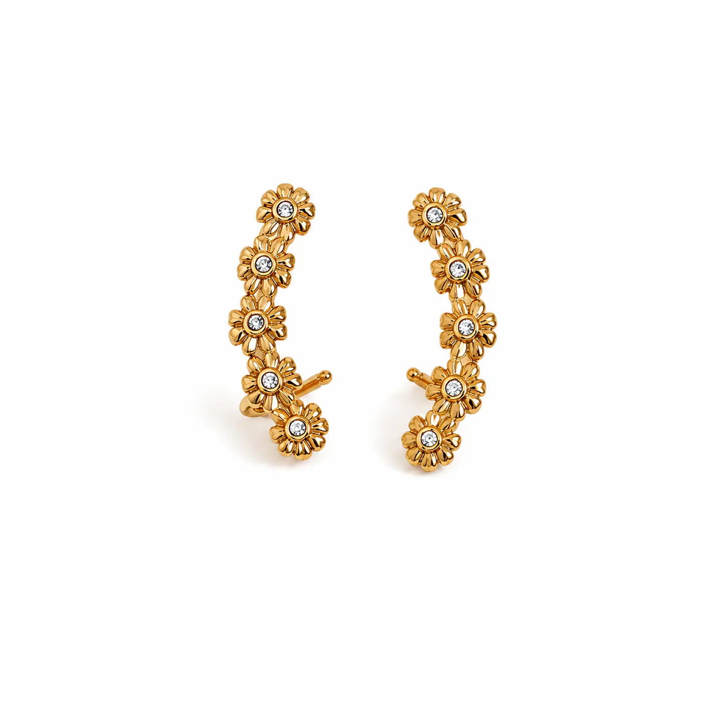 Aros Margarita Pavé 2