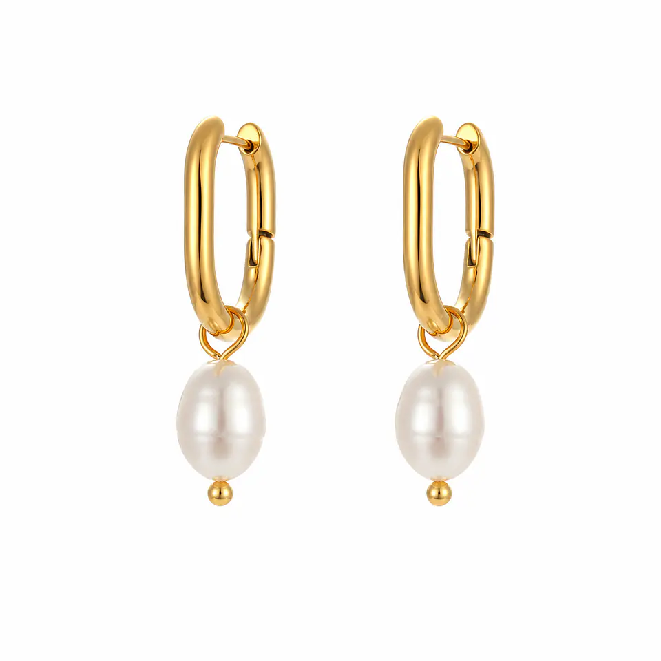 Aros Perla Colgante 2