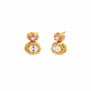 Aros Doble Cristal Rosa - Miniatura 1