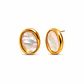 Aros Nácar Oval - Miniatura 1
