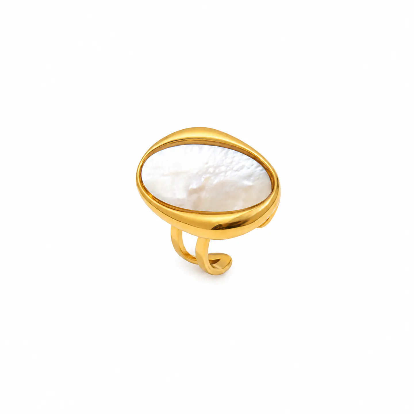 Anillo Nácar Ovalado 1