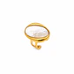 Anillo Nácar Ovalado - Miniatura 1