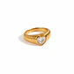 Anillo  Corazón Brillante - Miniatura 1