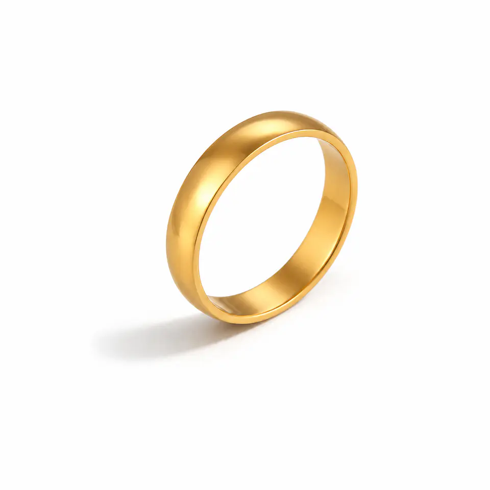 Anillo  Banda Lisa Esencial 1