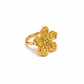 Anillo  Flor Dorada Peridoto - Miniatura 1