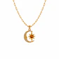 Collar  Luna y Estrella Ámbar - Miniatura 1