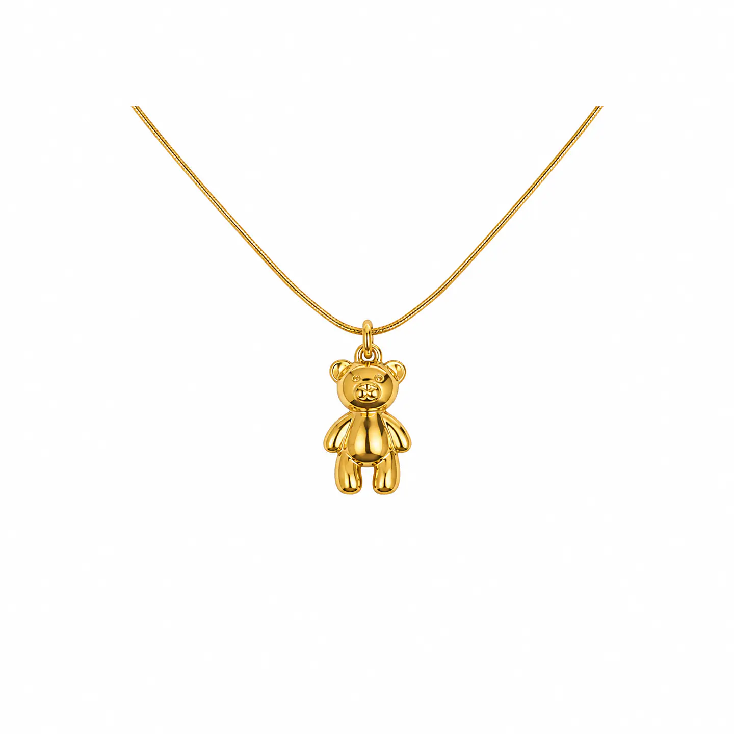 Collar  Osito Dorado 1