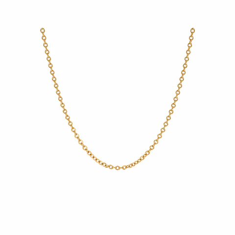 Collar Cadena Clásica Coin 45 cm