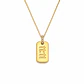 Collar  Amuleto Oriental Dorado 11:11 - Miniatura 1