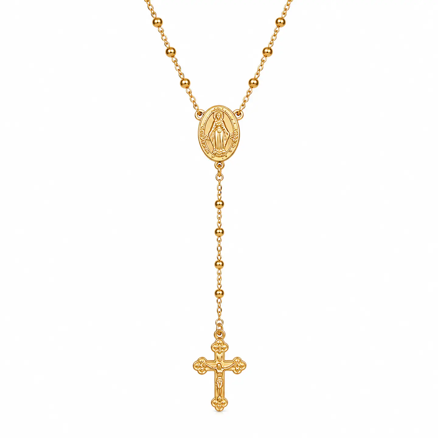Collar Rosario Virgen Milagrosa 1
