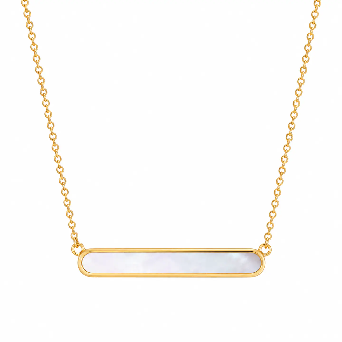 Collar Premium Barra Nácar 1