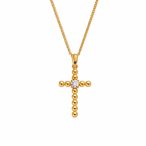 Collar Cruz Cristal