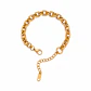 Pulsera Cadena Clásica Dorada - Miniatura 1