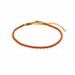 Pulsera Trenzada Roja - Miniatura 1