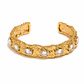 Pulsera Brazalete Texturizado Cristal - Miniatura 1