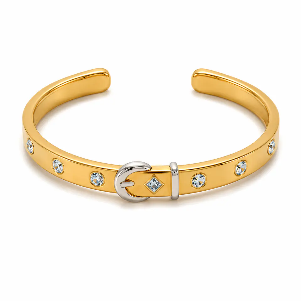 Pulsera  Brazalete Cinturón Cristales 2
