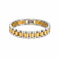 Pulsera Eslabones Bicolor Luxury - Miniatura 1