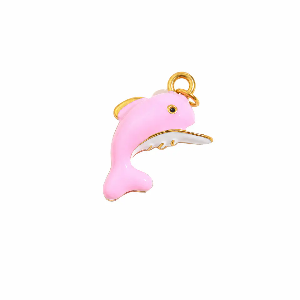 Dije Delfín Rosa 1