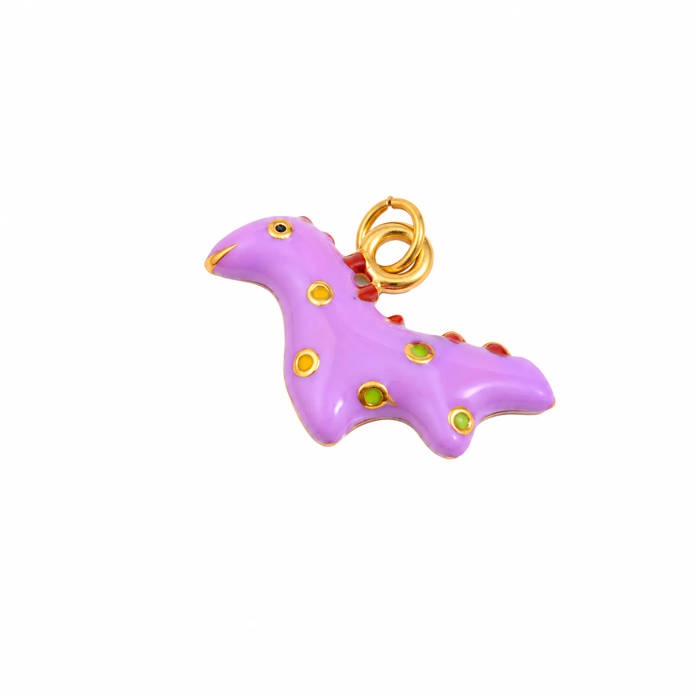 Dije Dinosaurio Lila 1