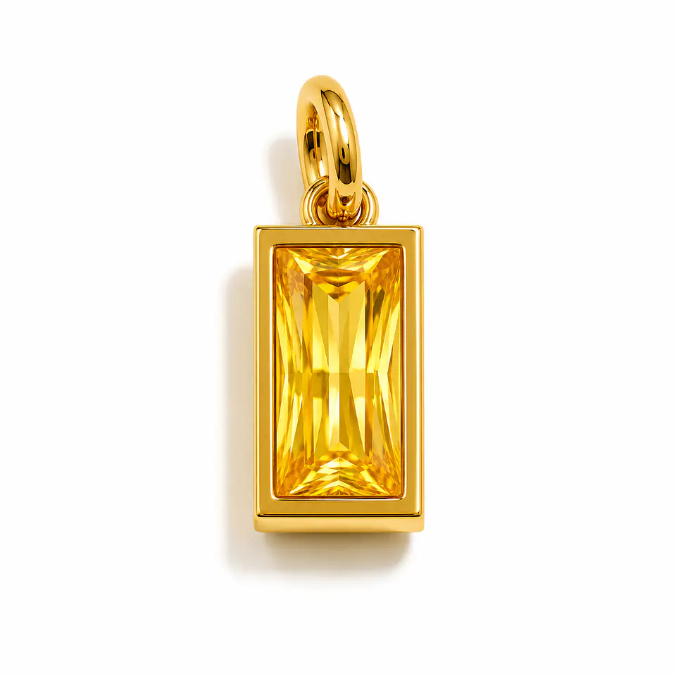 Dije Rectangular 10