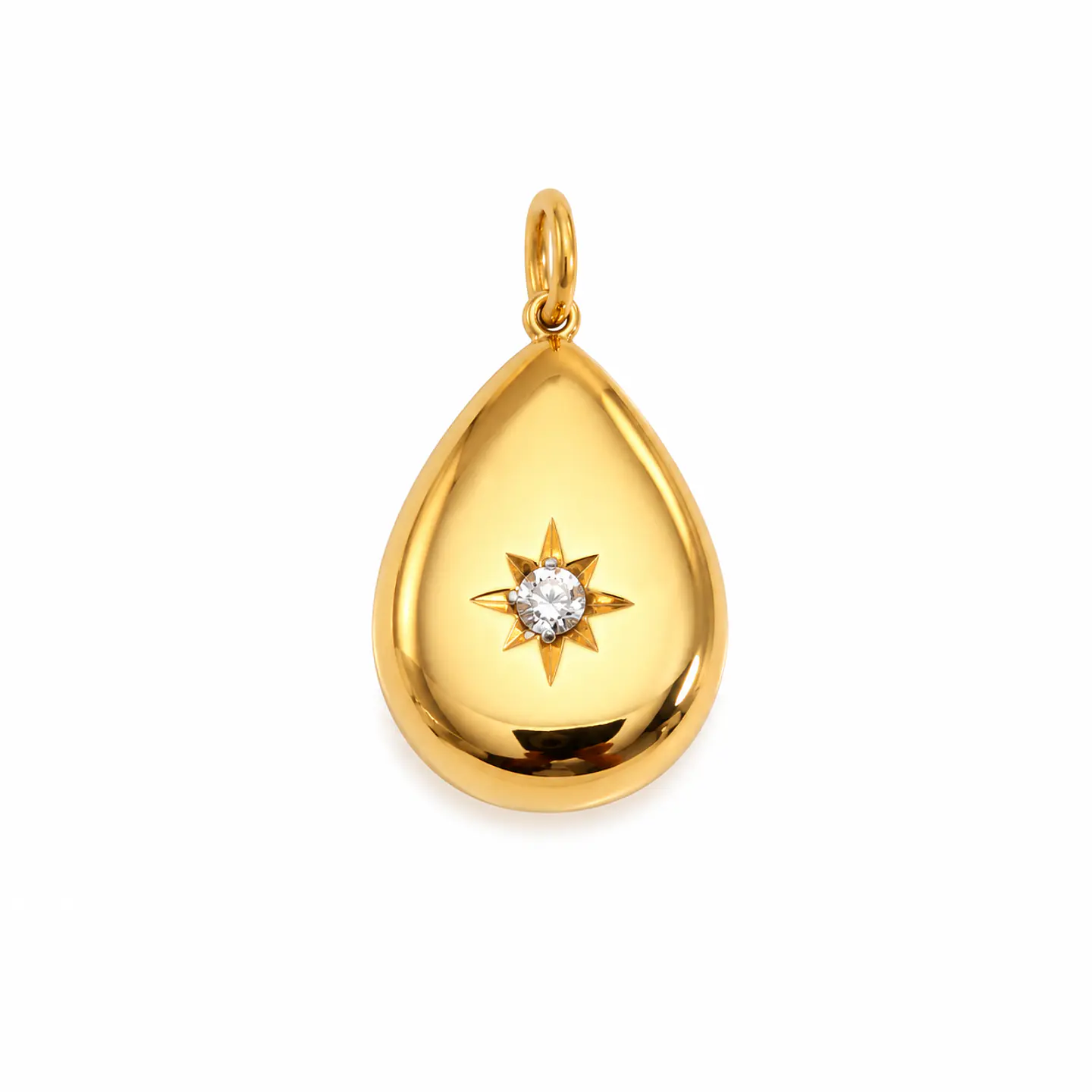 Dije Gota Dorada Estrella 1