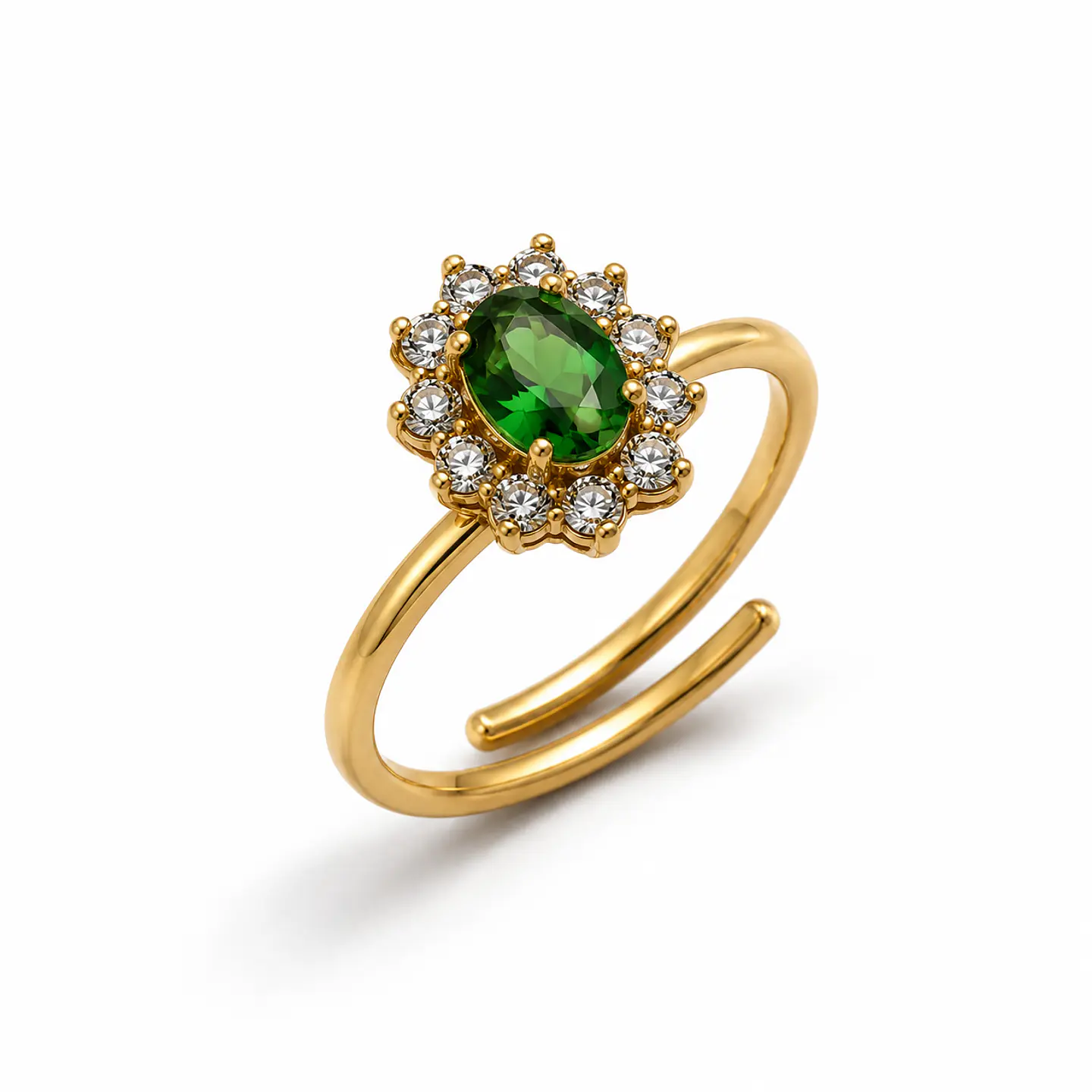 Anillo  Corona Real Cristal 3