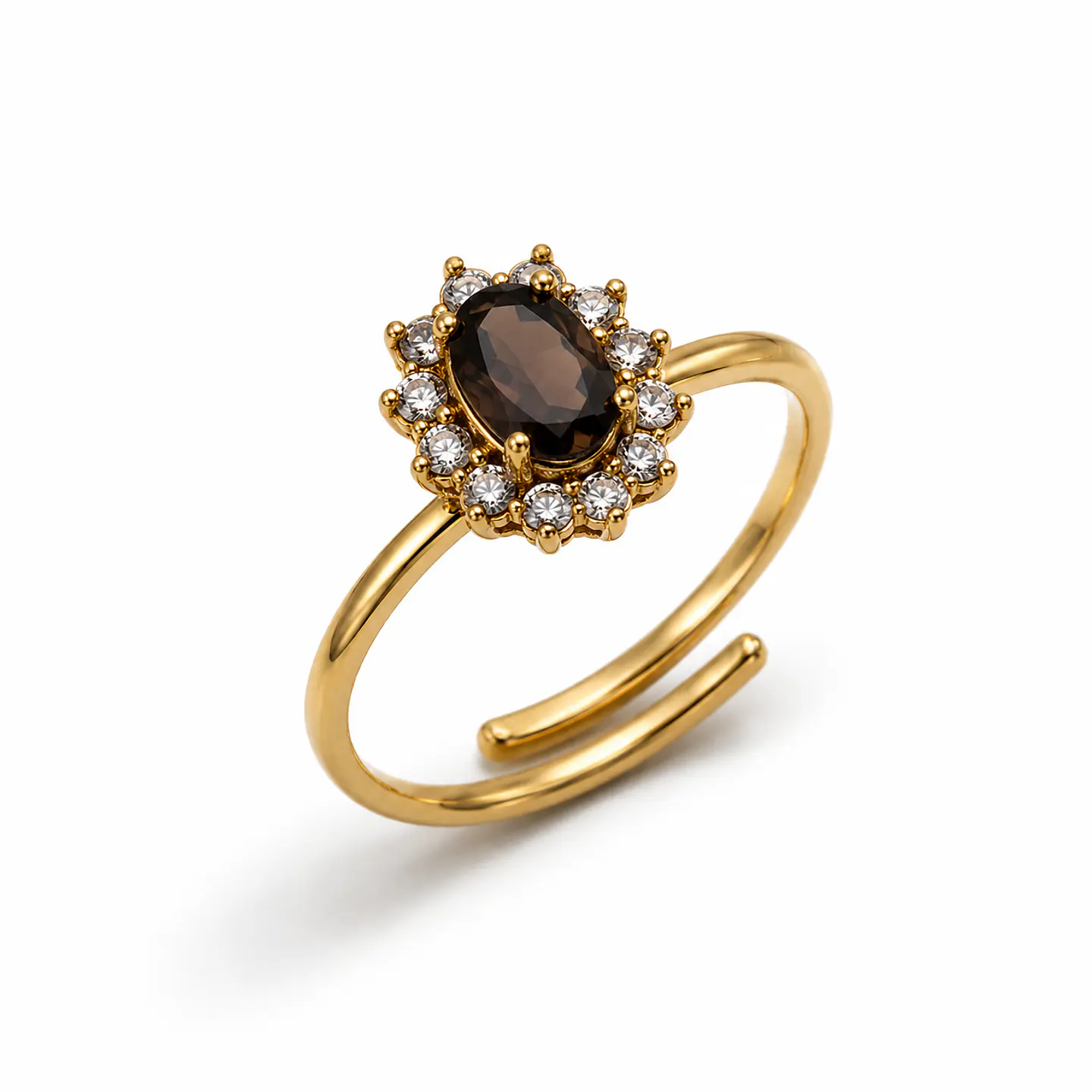 Anillo  Corona Real Cristal 5
