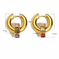 Aros Huggie Circones Multicolor Premium - Miniatura 2