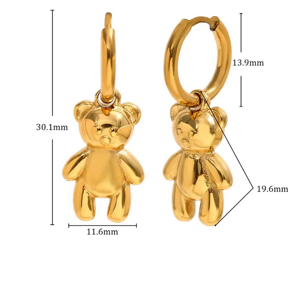Aros Teddy Dorado 3