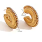 Aros Espiral Zircones - Miniatura 2