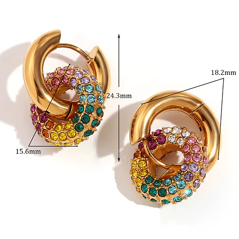 Aros Rainbow Pavé