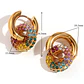 Aros Rainbow Pavé - Miniatura 2
