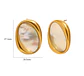 Aros Nácar Oval - Miniatura 2