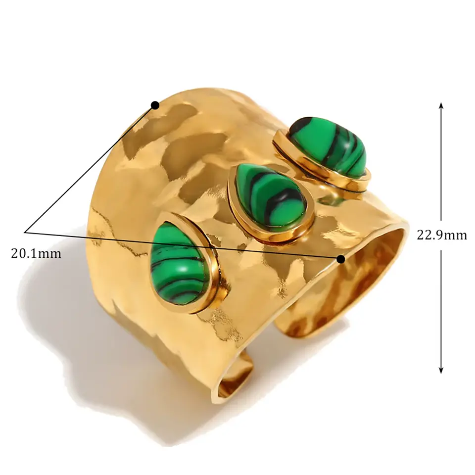 Anillo  Malakita Imperial 2