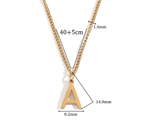 Collar Letras Iniciales