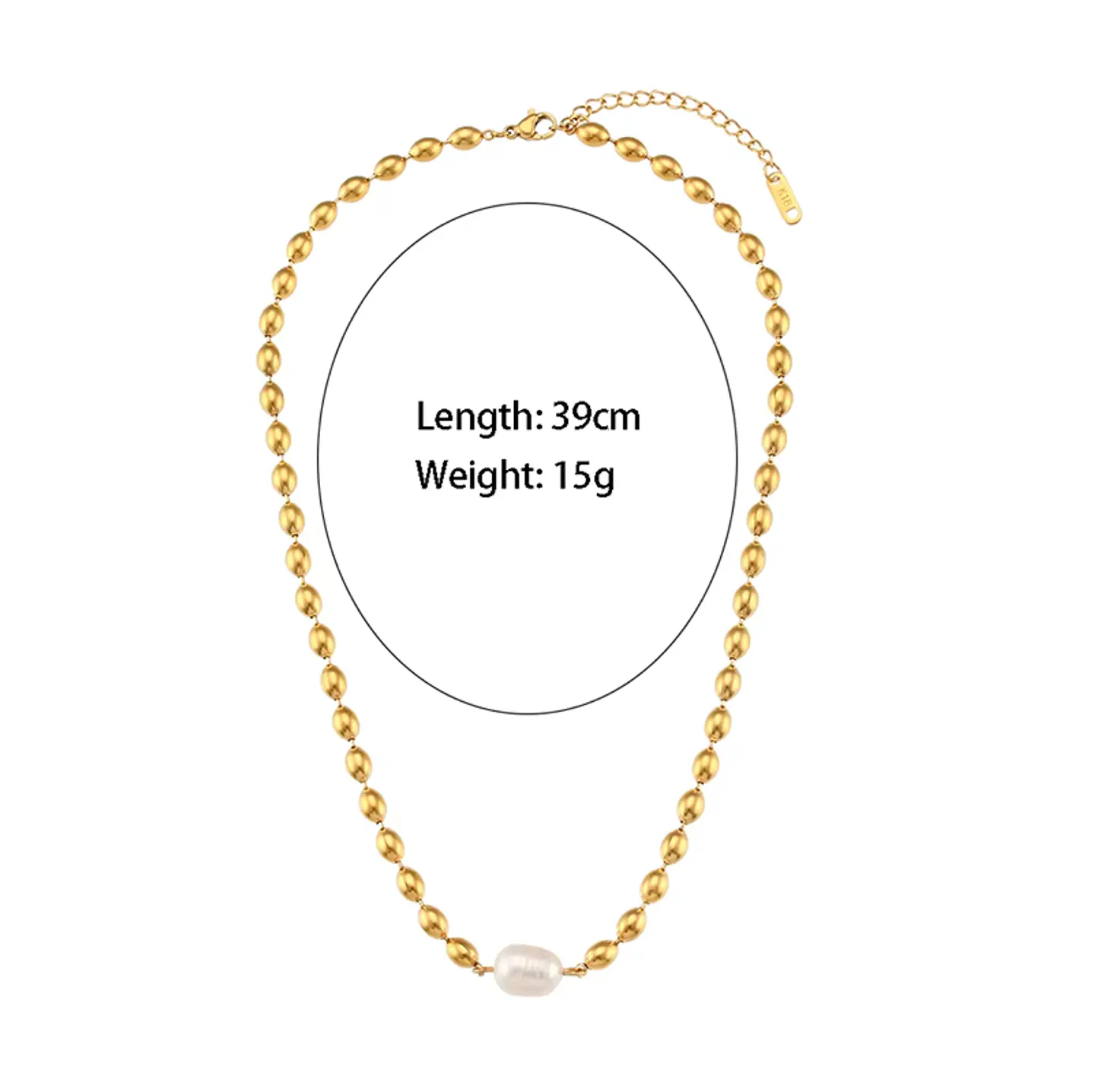 Collar Perla Minimalista 2