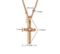 Collar Cruz Cristal - Miniatura 2