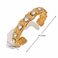 Pulsera Brazalete Texturizado Cristal - Miniatura 2
