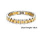 Pulsera Eslabones Bicolor Luxury - Miniatura 2