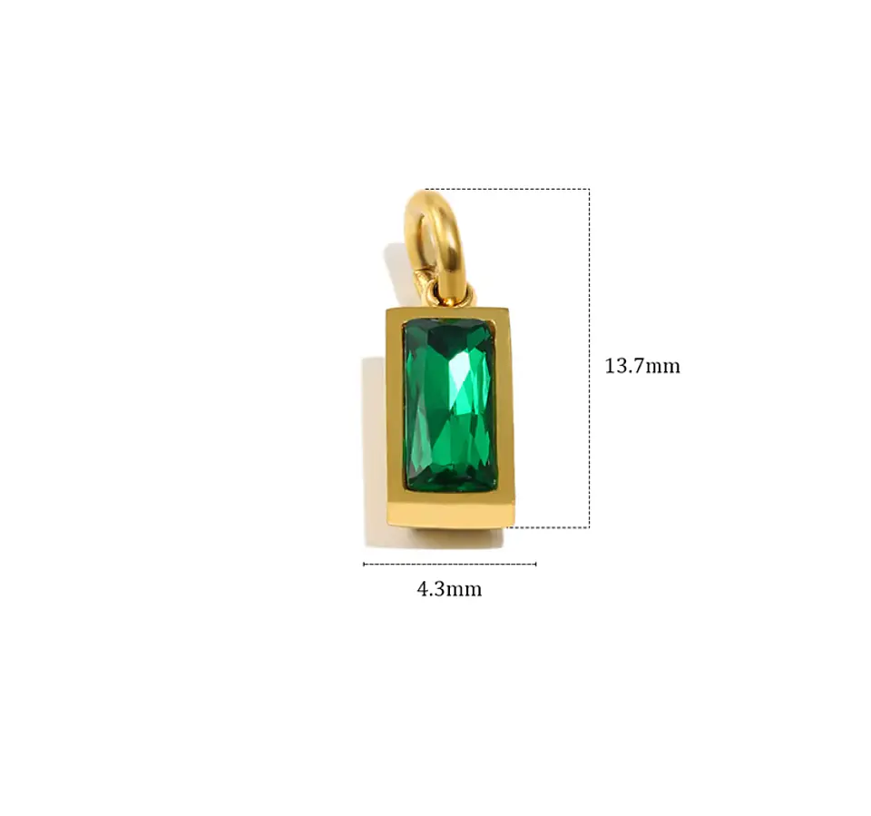 Dije Rectangular 13
