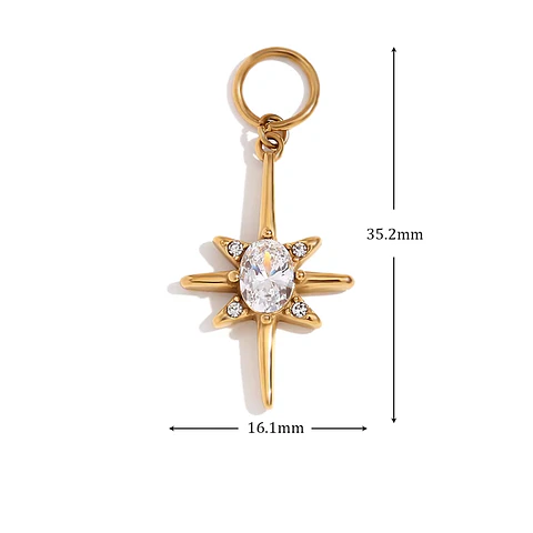 Dije Estrella Polar Cristal