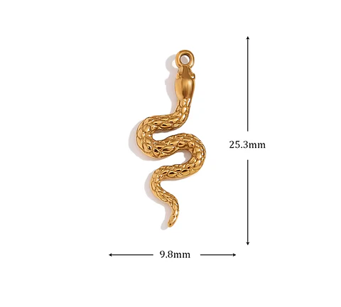 Dije Serpiente Dorada