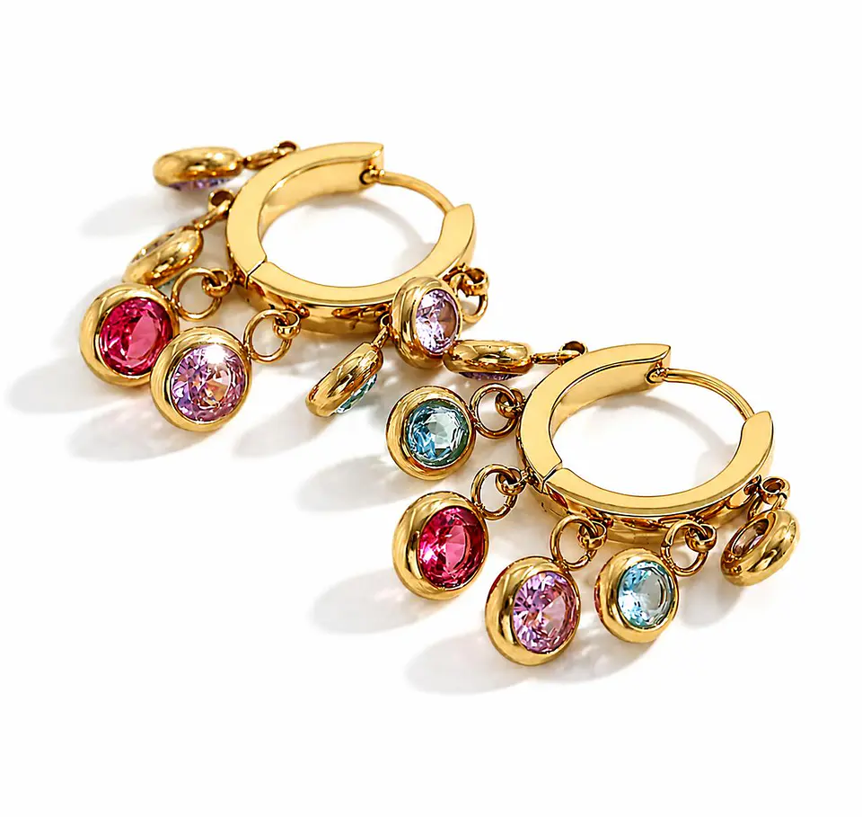 Aros Colgantes Pastel Premium  1